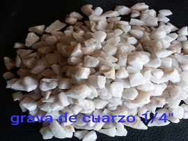 Grava de Cuarzo