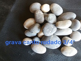 Grava de Canto Rodado