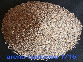 Arena Cuarzosa